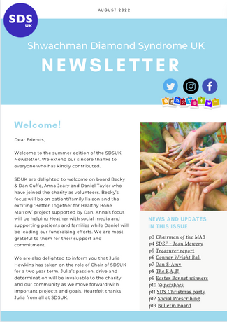 Download SDSUK summer 2022 newsletter