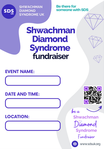 SDSUK Fundraising flyer template
